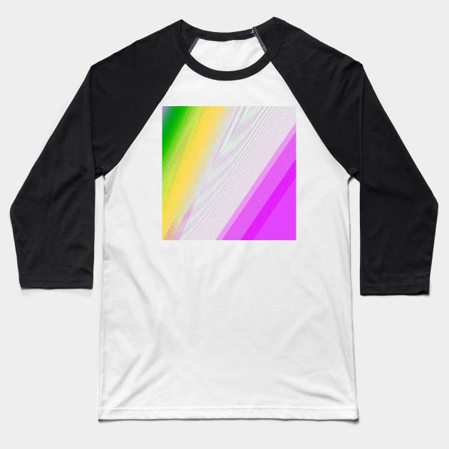 colorful abstract texture background pattern Baseball T-Shirt by Artistic_st